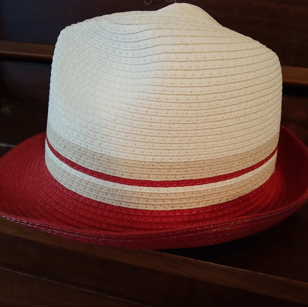 Women's multicolored hat/fedora S/M